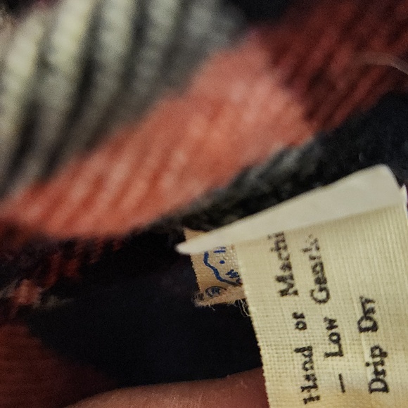 Plaid A-Line Skirt - Red and Black. Vintage Wool Academia Midi Skirt - Picture 10 of 12